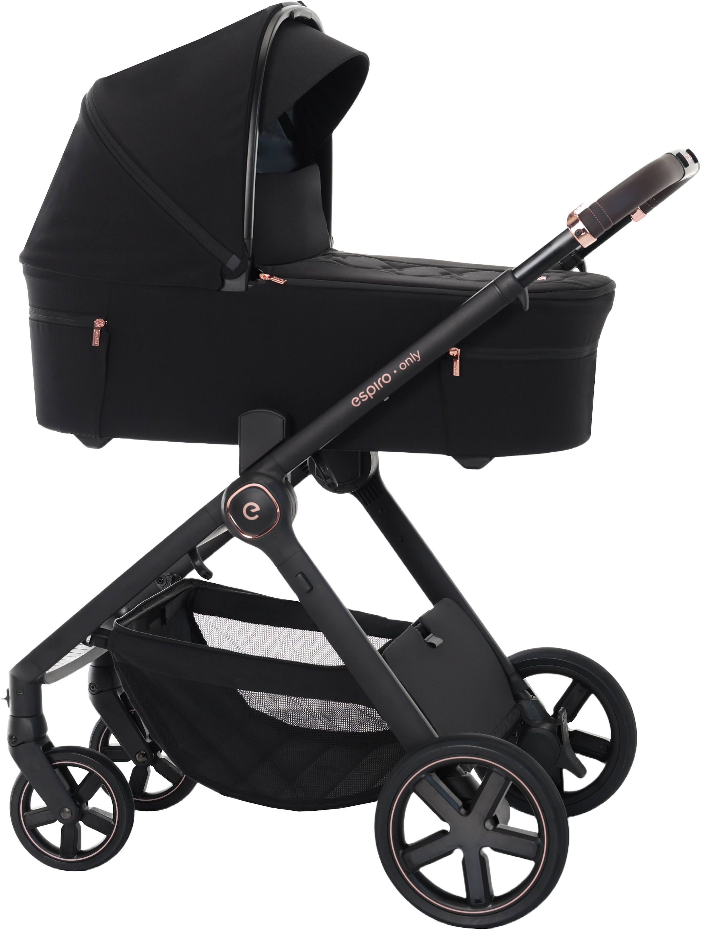 ⇒ Коляска 2в1 Espiro Only 2025 410 Stylish Black (5905683801225
